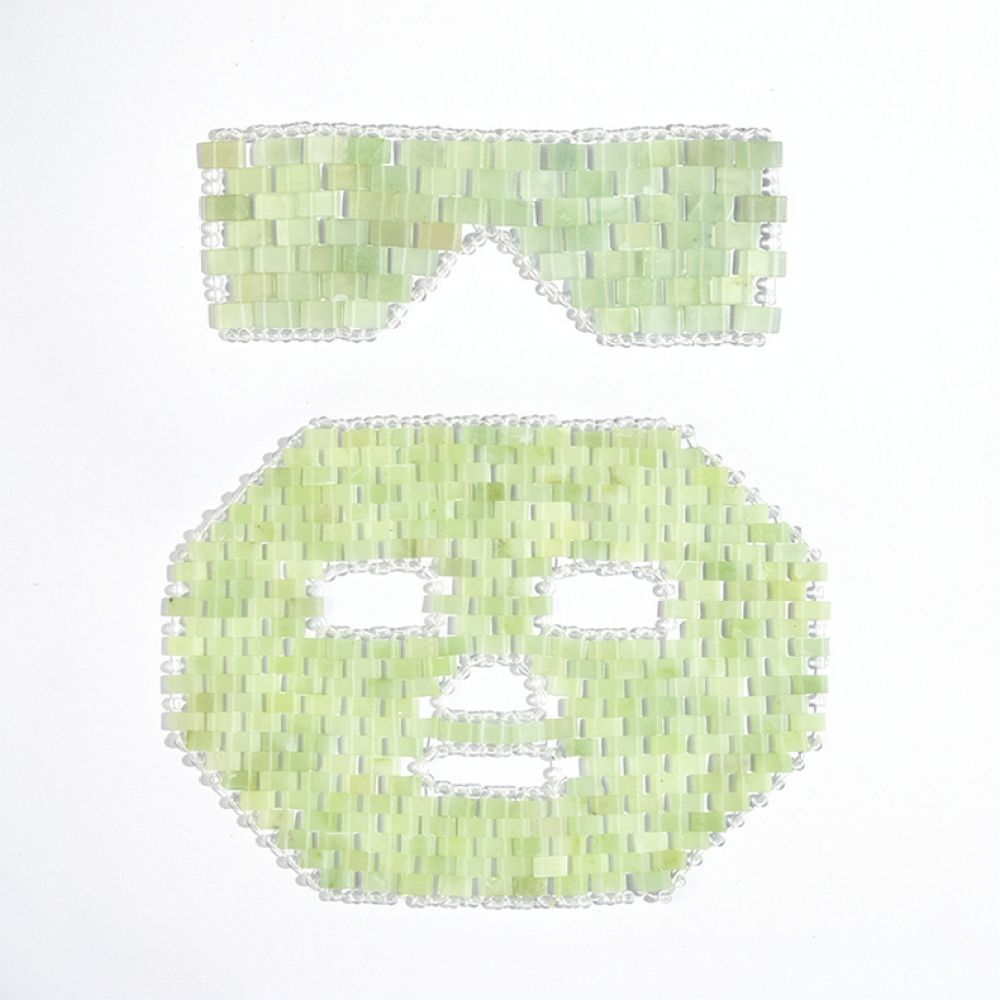 Natural Stone Xiu Jade Eye Mas - огляд і ціна Luxury Skincare Tools